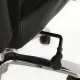 Кресло руководителя PREMIUM Bomer HD-007, НАГРУЗКА до 250 кг, рециклированная кожа, хром, черное. Фото товара с разных ракурсов.