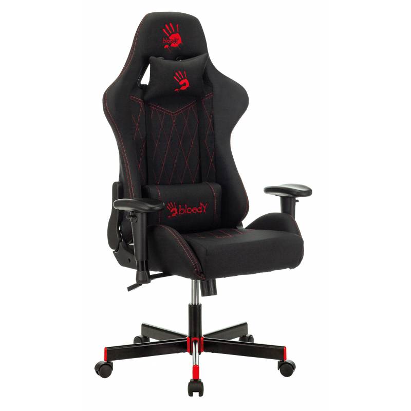 Кресло игровое A4Tech Bloody GC-850 черный ромбик крестов. главное фото