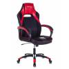 Кресло игровое геймерское Бюрократ VIKING 2 AERO RED черный/красный искусственная кожа