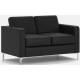 Двухместный диван Актив Euroline 9100 черный (Chairman) главное фото в маленьком размере