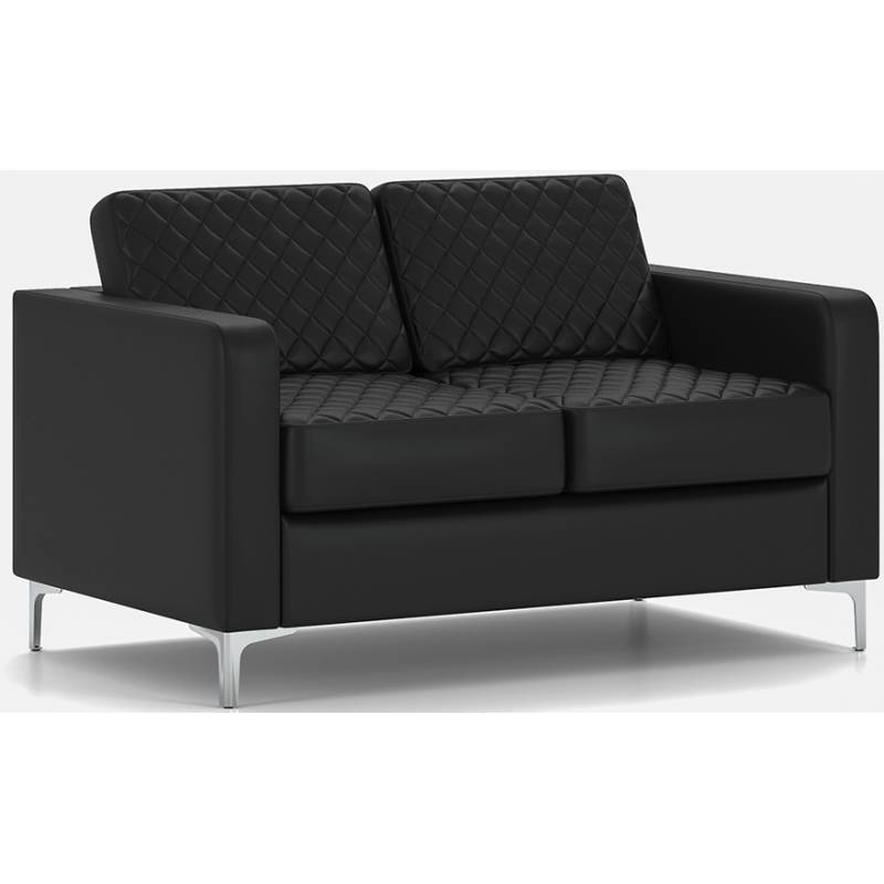 Двухместный диван Актив Euroline 9100 черный (Chairman) главное фото